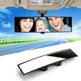 thumbnail image 1 of 300mm Auto Broad Vision Rear Mirror Universal Car Truck Interior Rear View Mirror, 1 of 7