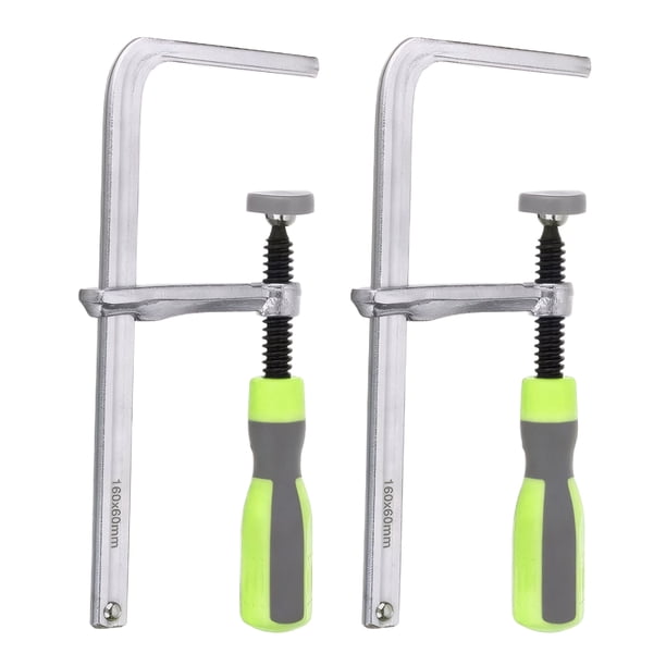 Speravity Abrazaderas de riel de sierra para carpintería, mango de tornillo de ajuste rápido, 2 pack/lote Herramientas manuales y eléctricas