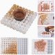 thumbnail image 2 of Juego de 3 posavasos de yeso de resina con pegamento de cristal DIY con soporte redondo y caja de almacenamiento, molde de silicona for manualidades, 2 of 8