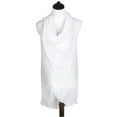 thumbnail image 3 of TrendsBlue Solid Color Chiffon Kimono Scarf Wrap Vest Beach Cover Up, 3 of 6