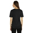 thumbnail image 4 of Inkmeso Coupe Régulière Col Rond Uni pour Femmes Manches Courtes Décontractées Tee-Shirt Doux, 4 of 7