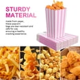 thumbnail image 3 of CHICHUMID Popcorn Bags 40 Pcs Pink White Rectangular Paper for Carnivals Decorative Element Party Hosts, 3 of 6