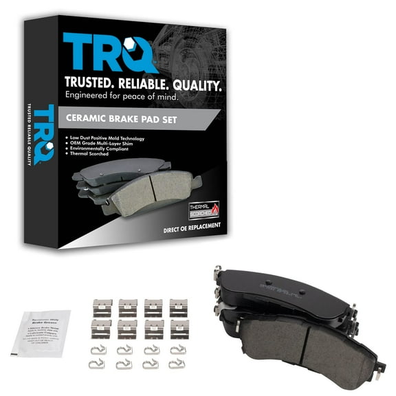 TRQ Rear Ceramic Disc Brake Pad Set for Ford Ranger Pickup Truck New BFA19060