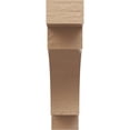 thumbnail image 2 of 3"W x 12"D x 12"H Thin Mediterranean Rough Cedar Woodgrain TimberThane Corbel, Primed Tan, 2 of 6