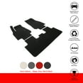 thumbnail image 2 of Ikon Motorsports Floor Mat Fits 2020-2024 Tesla Model Y 4DR Black Nylon OEM Fitment Style Front & Rear Floor Mats Anti-slip Carpets Replacement 3PCS, 2 of 9