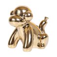 thumbnail image 1 of Escultura de estatua de mono de globo plateado decoración del hogar accesorios de adorno de estilo nórdico moderno para sala de estar de animal - Mono S Sunnimix Estatua de animales de globo, 1 of 6