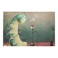 thumbnail image 2 of MKHERT Caterpillar And Hookah Doormat Rug Home Decor Floor Mat Bath Mat 23.6x15.7 inch, 2 of 3