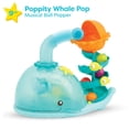 thumbnail image 3 of Baby Toy B. toys B. play Musical Whale Ball Popper de 9 m o más, 3 of 7