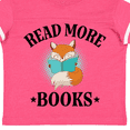 thumbnail image 4 of Inktastic Reading Group Fox Read More Books Boys or Girls Toddler T-Shirt, 4 of 5