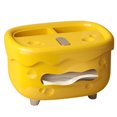 thumbnail image 1 of Funda para caja de pañuelos de queso con compartimentos de almacenamiento de plástico, 1 of 1