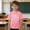 Pink 1, variant on FAHXNVB Back To School T-Shirts for Girls Cute Graphic Print Crewneck Soft Cotton Tees Tops Fashion Casual Comfortable Shirts 3-10 Years