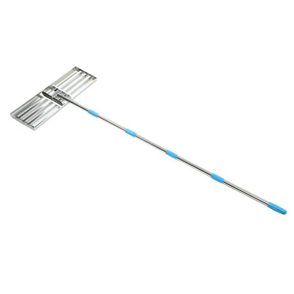 Lawn Leveling Rake, Removable Adjustable Stainless Steel Lawn Garden Rake Lawn Leveling Rake Portable Heavy Duty Lawn  Tool for Garden Yard