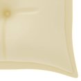 thumbnail image 4 of Cojín SANON para banco de jardín, color blanco crema, 150 x 50 x 7 cm, poliéster, 4 of 6