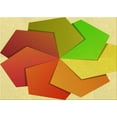 thumbnail image 1 of Ahgly Company Indoor Rectangle Patterned Orange Red Orange Area Rugs, 5' x 8', 1 of 6