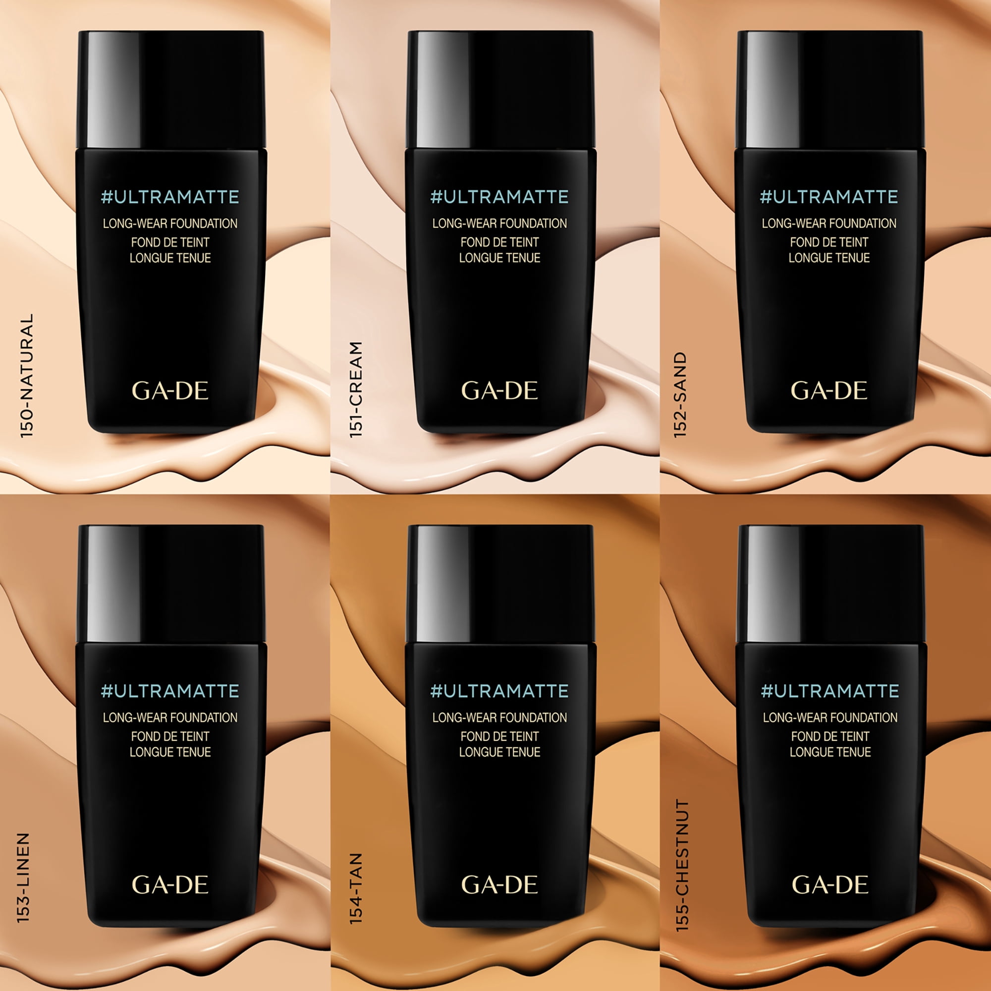 GA-DE Ultramate Long-Wear Foundation - 150, Foundation Makeup, 1 oz