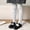 White, variant on Tranfacy Girls 0-10 Years Fall Pants Solid High Waist Tight Breathable Yoga Base Layer Trousers