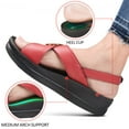thumbnail image 2 of Aerothotic Merak Walking Platform Slingback Summer Sandals for Women, 2 of 4