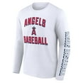 thumbnail image 4 of Men's Fanatics Red/White Los Angeles Angels Two-Pack Combo T-Shirt Set, 4 of 5