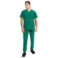thumbnail image 6 of Healing Hands Purple Label - Men's Jake Top 's Three Pocket V-Neck Scrub Top, 6 of 8