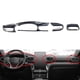 thumbnail image 2 of Carbon Fiber Car Center Console Dashboard Air Conditioning Outlet Cover Frame Decoration for Explor, 2 of 5