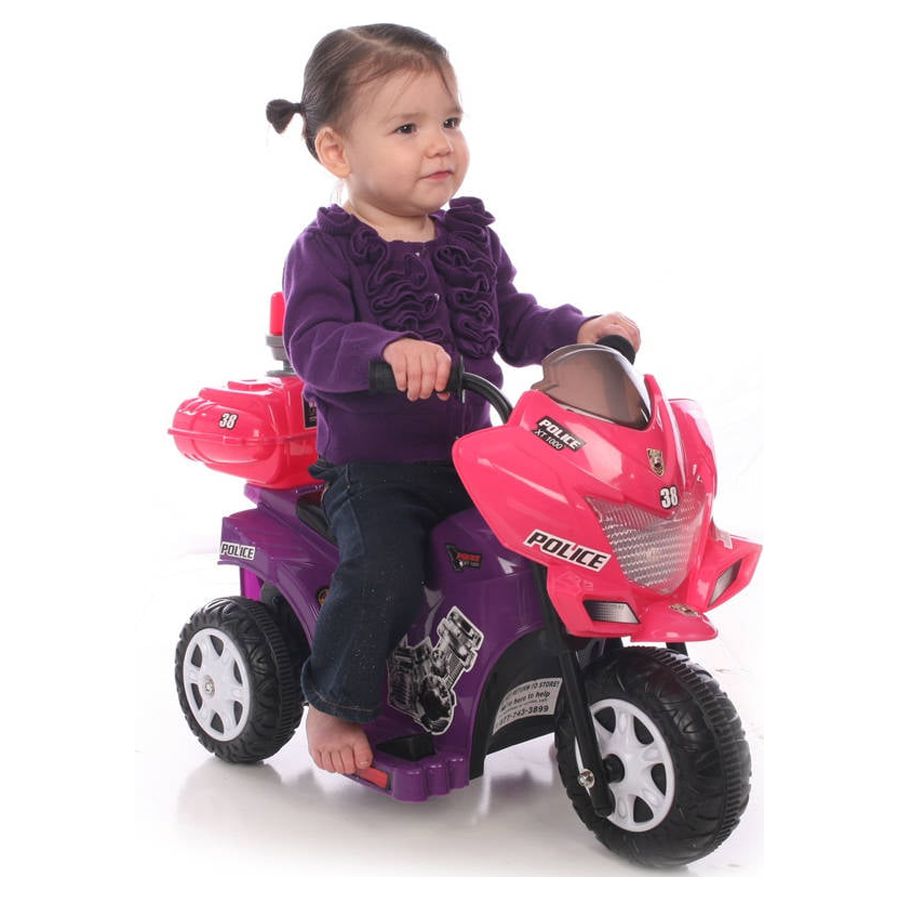 Kid Motorz 6 V Lil' Patrol Purple Battery Powered Ride-On Toy - image 4 of 4