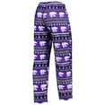 thumbnail image 5 of Men's Concepts Sport Purple Kansas State Wildcats Swivel Long Sleeve Top & Pants Sleep Set, 5 of 5