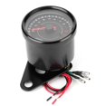 thumbnail image 1 of Universal 12V Vintage Motorcycle Tachometer Gauge LED Backlight Auto Accessory Black, 1 of 5