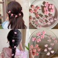 thumbnail image 2 of 5Pcs Hair Clips Hair Accessories Claw Comb Clips Hair Clamp Jewelry Non Slip peach, 2 of 9
