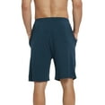 thumbnail image 3 of YIRUIYA Men’s Plus Size Lightweight Elastic Drawstring Pajama Shorts with Pockets, 3 of 4
