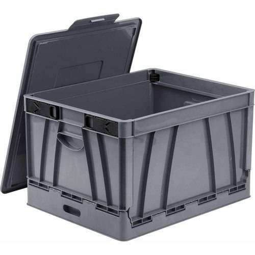 Collapsible Crate with Lid