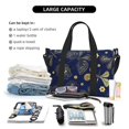 thumbnail image 6 of Zufioo Vintage Golden Butterfly Pattern Hand-held Travel Bag, Waterproof Adjustable Shoulder Strap Crossbody Duffel Bag, Suitable for Work, Short trips, Sports, 6 of 8