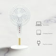 thumbnail image 4 of Kctiaxy Mini Fan Desktop USB Portable Rechargeable Fan, Large Wind Power Student Dormitory Mini-Quiet Desktop Fan Kitchen Appliances, 4 of 7