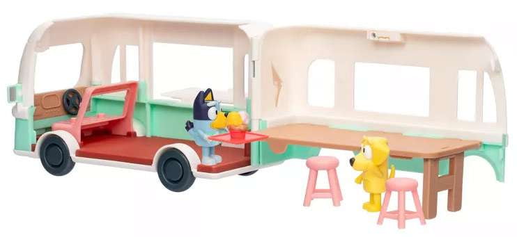 Bluey's Ice Cream Truck Transforming Playset