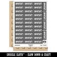 thumbnail image 2 of Important with Border Sticker Set - Black - Matte Finish - 1.5" Small, 2 of 7