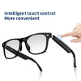 thumbnail image 5 of E13 Gafas Inteligentes InaláMbricas Bluetooth 5.0 con Auriculares Llamadas Manos MúSica FotografíA,Negro+Transparente D, 5 of 5