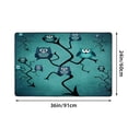 thumbnail image 4 of ZICANCN Owl Tree Area Rugs Doormat , Facecloth Non-Slip Floor Mat Rug for Living Room Kitchen Sink Area Indoor Outdoor Entrance 36"x24", 4 of 9
