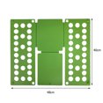 thumbnail image 4 of Ropa Plástico Tablero Plegable Carpeta Camisa para Herramienta Almacenamiento El () Verde, 4 of 9