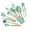 Green, variant on Meitianfacai Chef Kitchen Cooking Utensils Set, 14 pcs Non-Stick Utensils Spatula Set with Holder, Black Wooden Handle Silicone Kitchen Gadgets