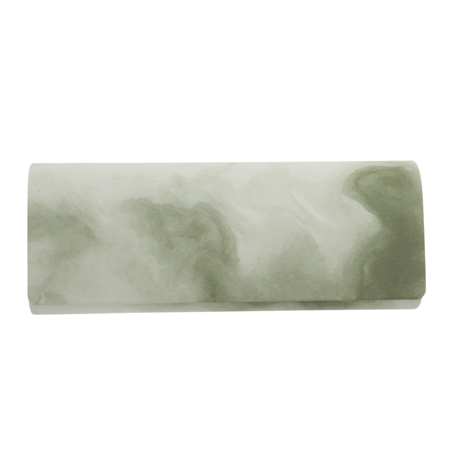 Unique Bargains Magnetic Tie-Dye Eyeglasses Case Durable Eyeglasses Storage Army Green