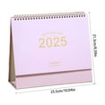 thumbnail image 3 of Nilvkv Mini Desk Calendar Mini Standing Calendar Flip Calendar for Desk Standing Flip Desktop Calendar Desk Calendar Planner Office Calendar for Home, 3 of 6