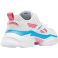 thumbnail image 4 of Women's Reebok Royal Bridge 3 Sneaker White/Astro Pink/Bright Cyan 9 M, 4 of 6