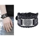 thumbnail image 4 of Pulsera de Cuero Yuyangstore Estilo Punk Aleación Plata para Hombre, 4 of 8