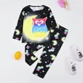 thumbnail image 3 of ATAIKU Toddler and Little Girl Pajamas Set Kids Long Sleeve Tee and Pants Owl Sleepwear Girls 2-Piece Jammies 3T, 3 of 13