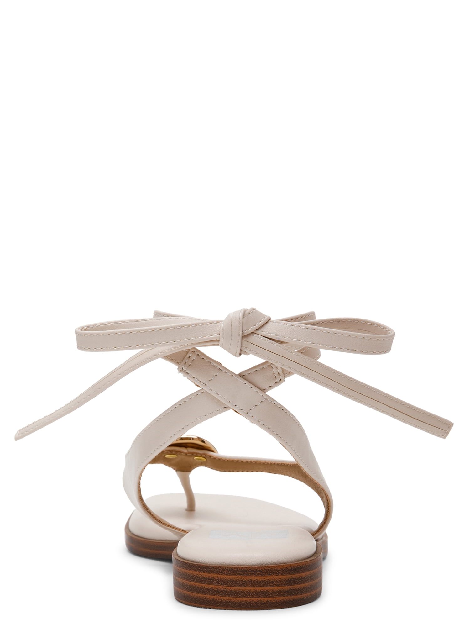 DV Dolce Vita Women's Markly Thong Sandal with Ankle Wrap