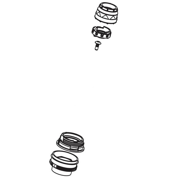 Moen 100440 Handle Hardware Kit - Chrome