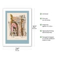 thumbnail image 2 of Rome Italy - Colosseum - Vintage Airline Travel Poster by David Klein c.1960s - Bamboo Fine Art 290gsm Paper Print (Unframed) 24x32in, 2 of 4