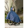 Comfort Finds Wheelchair Winter Poncho (Single Pack,Navy)