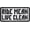 RIDE MEAN, variant on RIDE MEAN LIVE CLEAN, PATCH - High Thread Iron-On Heat Sealed Backing Sew-On Biker's Patch - 4" x 2"