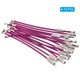 thumbnail image 3 of Cable de Llavero de Alambre de Acero Inoxidable de 3.5 Pulgadas, Rojo Rosa, Paquete de 15, 3 of 6