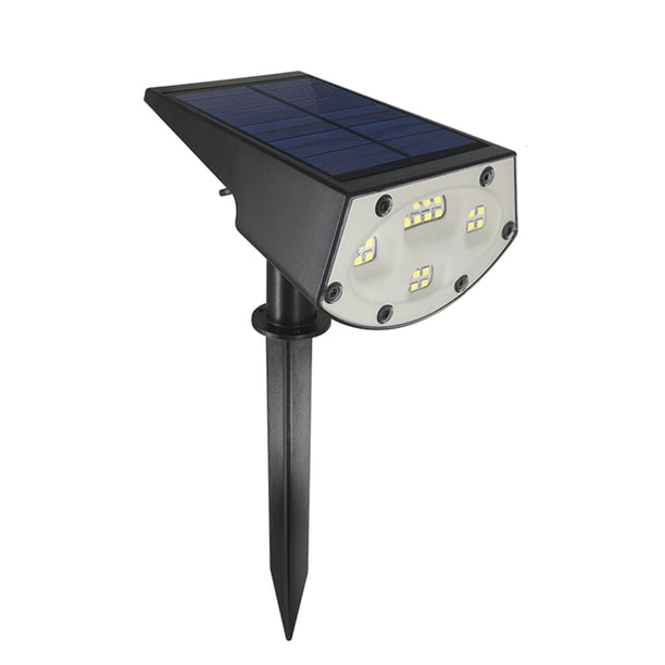 Luz de Suelo Solar 20Led, Luz de Césped para Jardín Al Aire Libre, Luz Blanca Eccomum Lámpara de césped